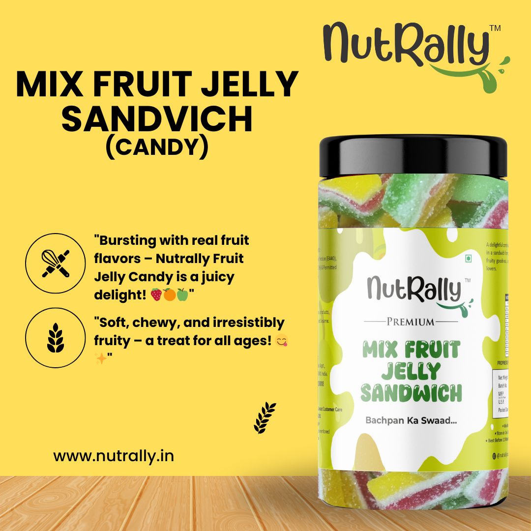 Mix Fruit Jelly Sandvich