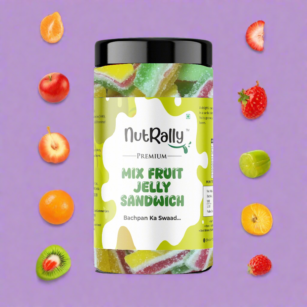 Mix Fruit Jelly Sandvich