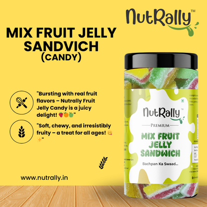 Mix Fruit Jelly Sandvich