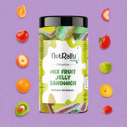 Mix Fruit Jelly Sandvich
